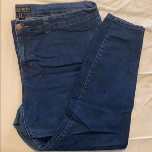 F21+ size 20 skinny Jeans